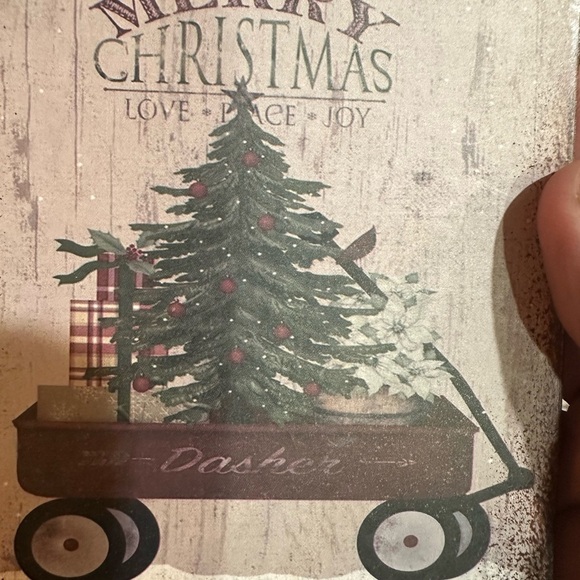 Rustic Holiday Ornament Set with Wagon and Bicycle Design ornaments - Picture 7 of 12